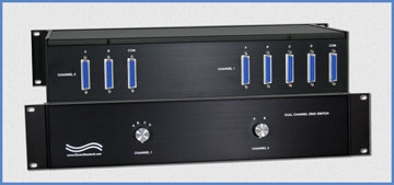 Dual Channel RS530 DB25 A/B/C/D and A/B Switch, Model 9251